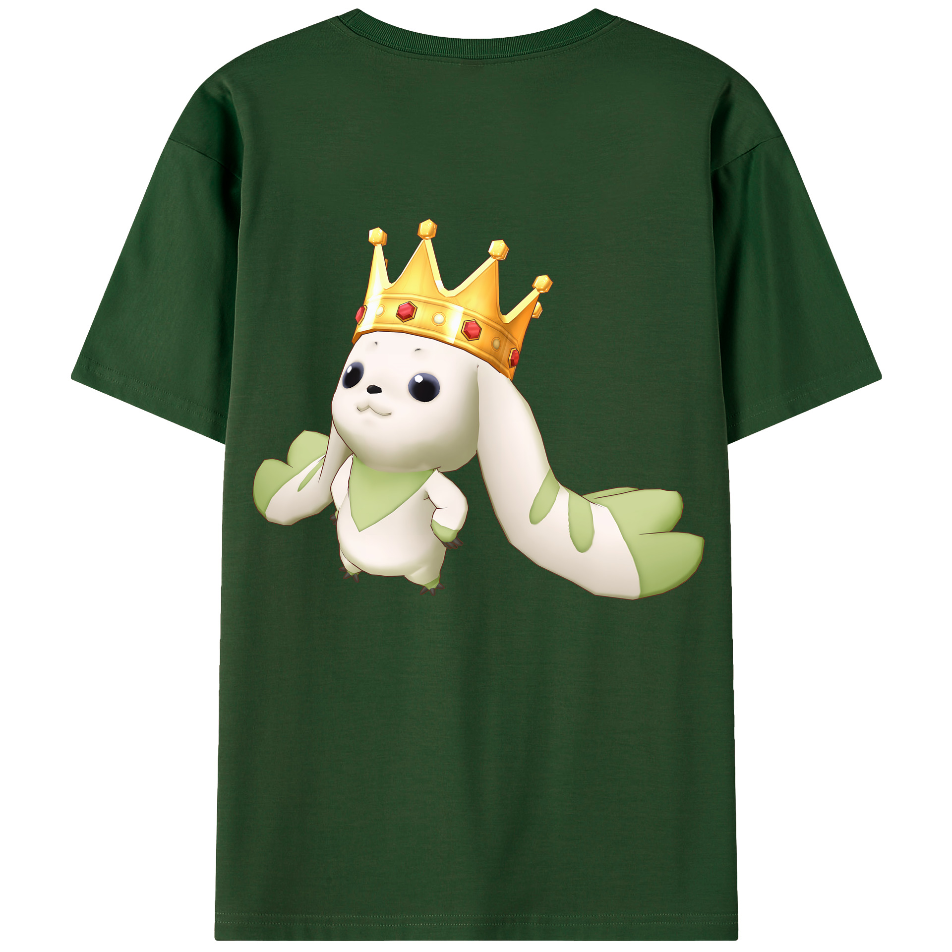（画像用） Digimon デジタルモンスター/デジモン 綿100％半袖Tシャツ（背面プリント）